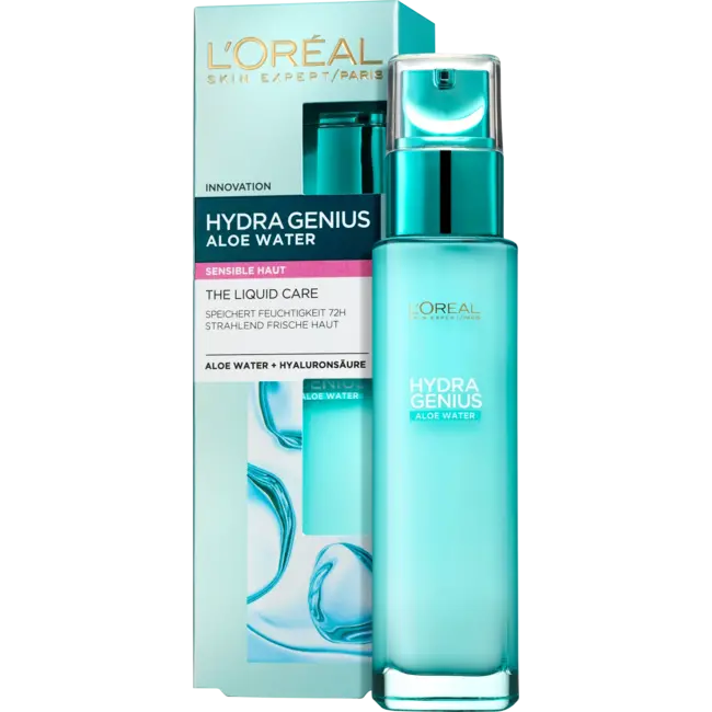 L'ORÉAL PARIS  Gezichtscrème Hydra Genius Fluid Gevoelige Huid 70 ml
