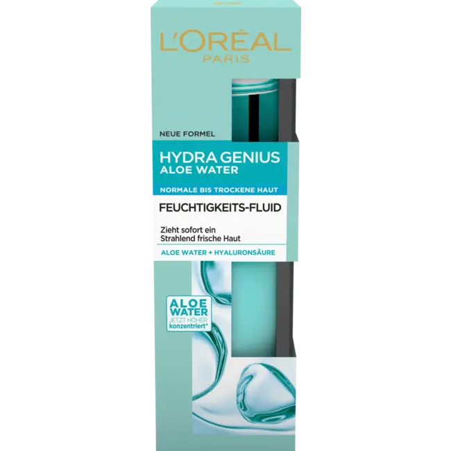 L'ORÉAL PARIS  Gezichtscrème Hydra Genius Fluid Normale Tot Droge huid 70 ml