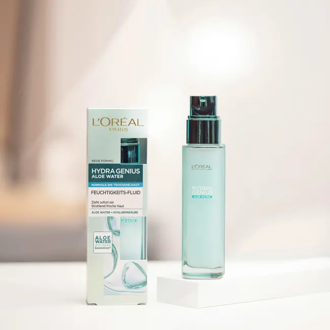 L'ORÉAL PARIS  Gezichtscrème Hydra Genius Fluid Normale Tot Droge huid 70 ml