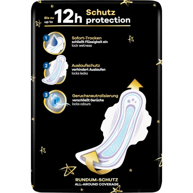 always Ultra Maandverband Secure Night Extra 5 Met Vleugels Bigpack 16st