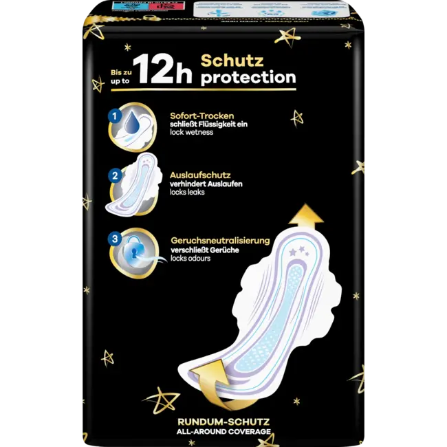 always Ultra Maandverband Secure Night Extra 5 Met Vleugels Bigpack 16st