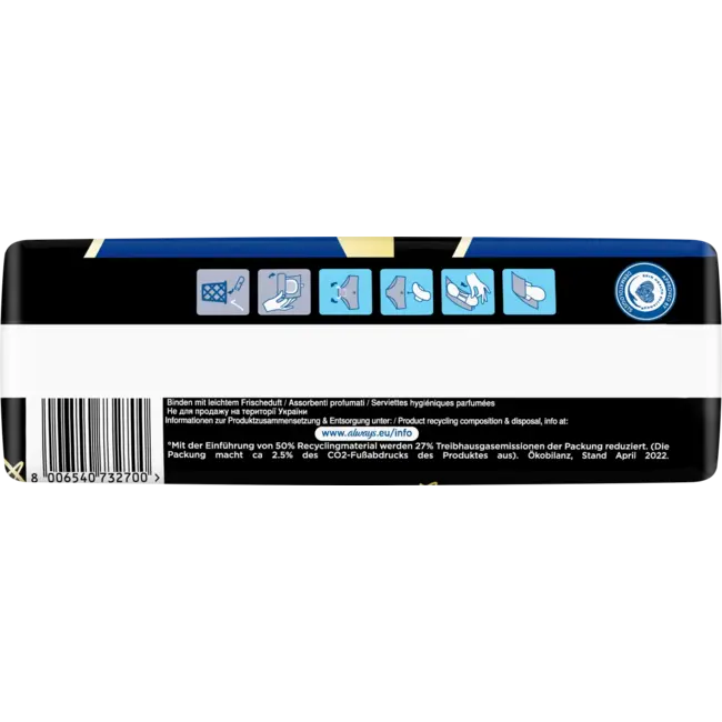 always Ultra Maandverband Secure Night Extra 5 Met Vleugels Bigpack 16st