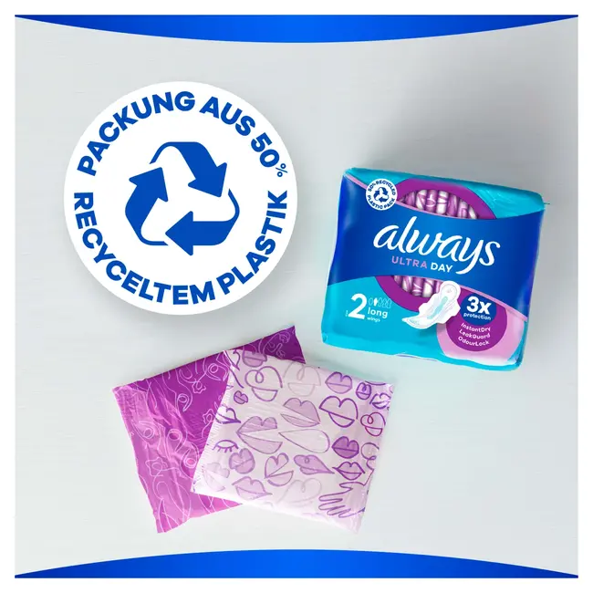 always Ultra Maandverband Long Met Vleugels Bigpack 22st