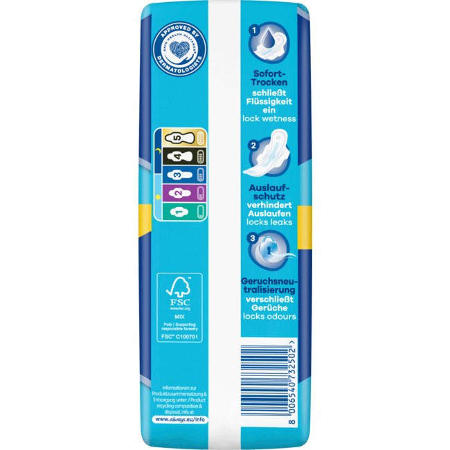 always Ultra Maandverband Dag&nacht Met Vleugels Bigpack 20 St