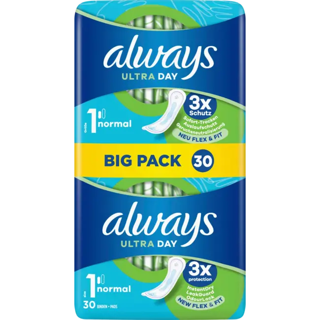 always Ultra Maandverband Normal Bigpack 30st