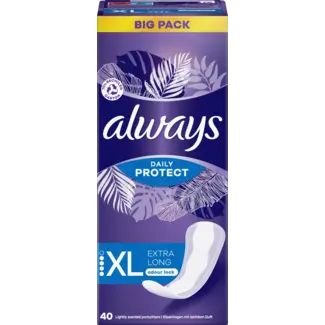 always always Inlegkruisjes Daily Protect Extra Long Bigpack 40st