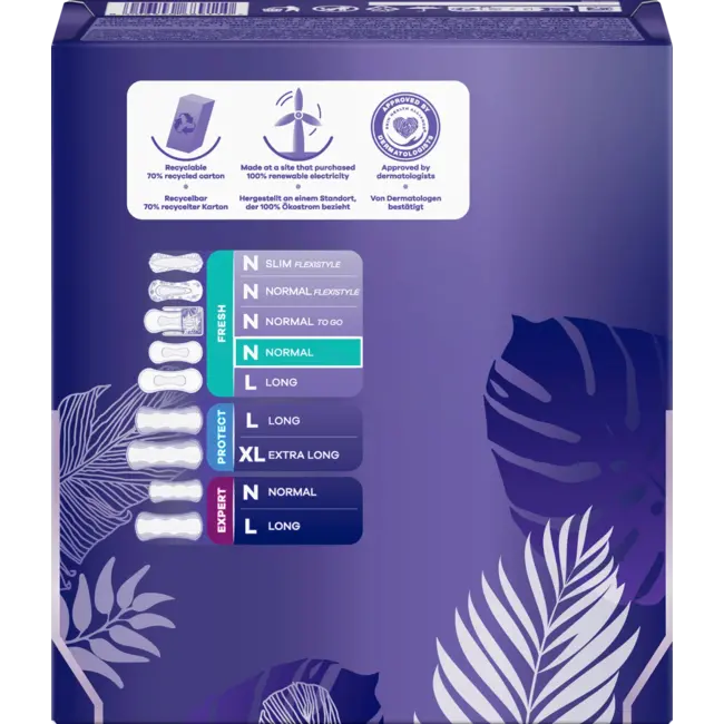 always Inlegkruisjes Daily Fresh Normal Bigpack 56st