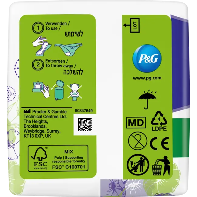 always Discreet Inlegzolen Incontinentie Small Plus 16 St