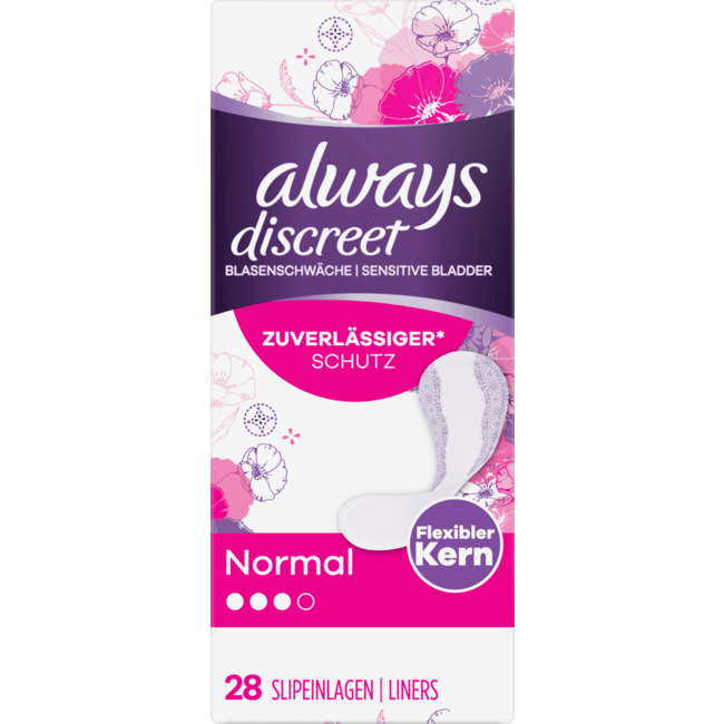 always Discreet Inlegkruisjes Incontinentie Normaal 28 St