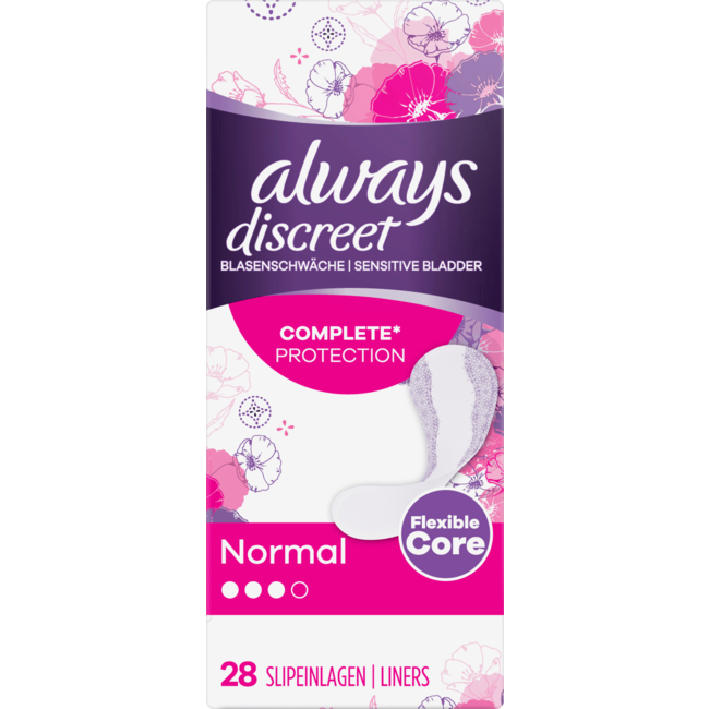 always Discreet Inlegkruisjes Incontinentie Normaal 28 St
