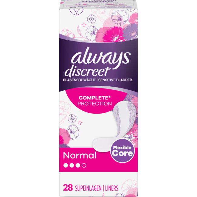 always Discreet Inlegkruisjes Incontinentie Normaal 28 St