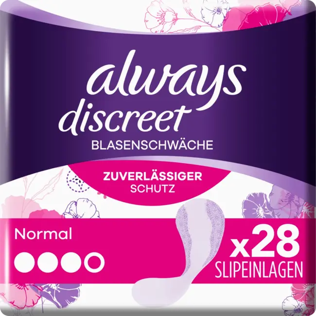 always Discreet Inlegkruisjes Incontinentie Normaal 28 St
