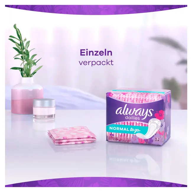 always Inlegkruisjes Normal To Go Met Frisse Geur 20 St