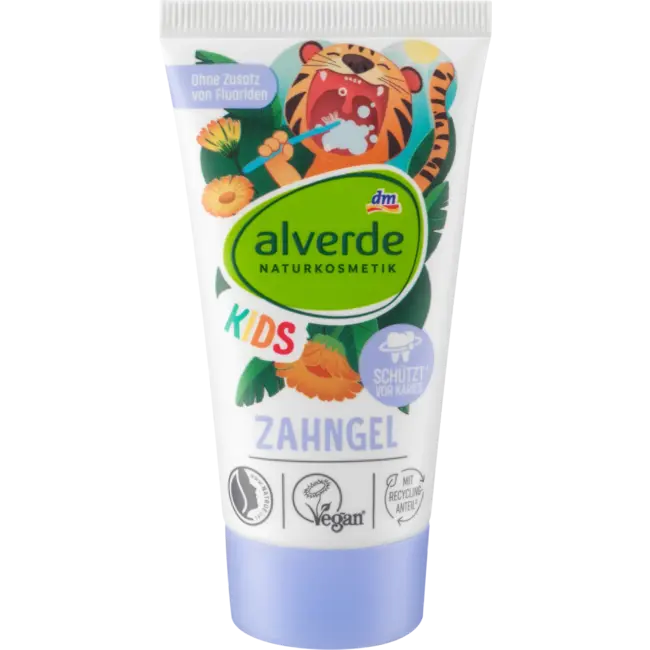 alverde NATURKOSMETIK Kindertandgel  50 ml