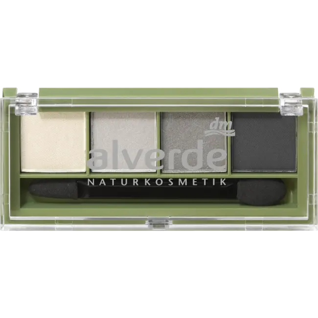 alverde NATURKOSMETIK Oogschaduw Palette 75 Smokey Eyes 4 g