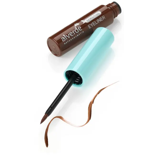 alverde NATURKOSMETIK Eyeliner Sensitive Bruin 3 ml