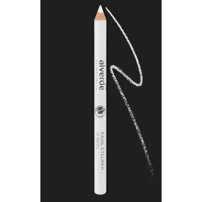 alverde NATURKOSMETIK Kajal 15 Wit 1.1 g
