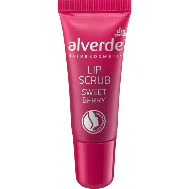 alverde NATURKOSMETIK Lip Scrub Sweet Berry 8 ml