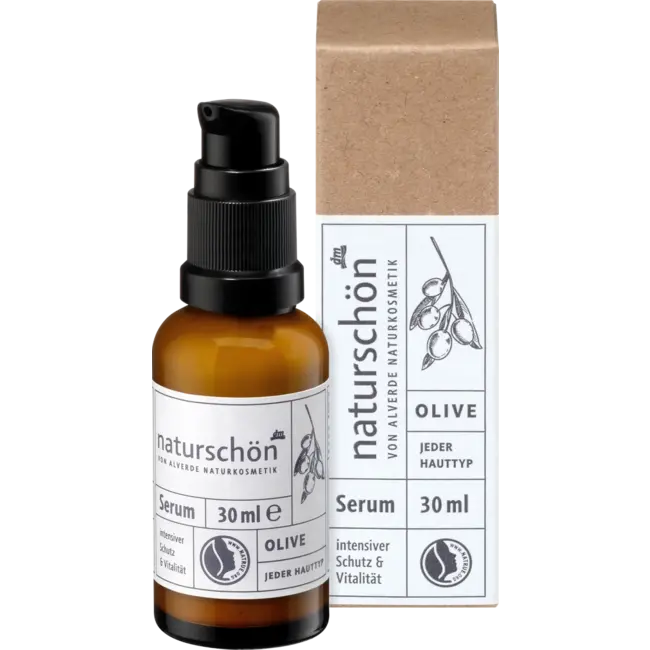 alverde NATURKOSMETIK Serum Natuurlijk Mooi Olijf 30 ml