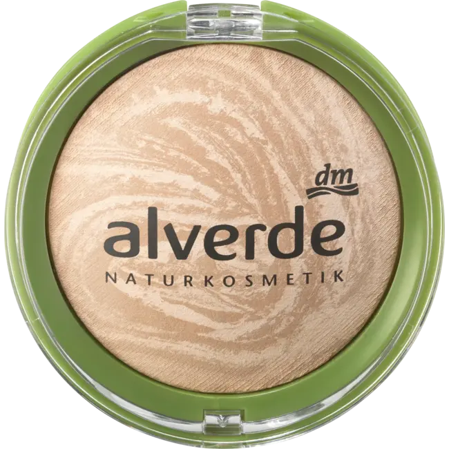 alverde NATURKOSMETIK Bronzing Powder Marmer Duo 01 Soft Bronze 10 g