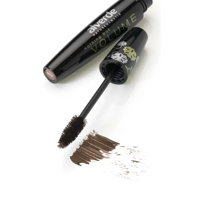 alverde NATURKOSMETIK Mascara Nothing But Volume 20 Brown 12 ml