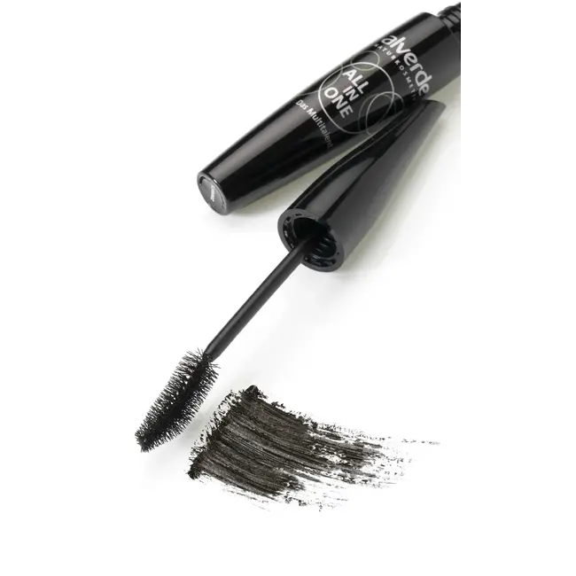 alverde NATURKOSMETIK Mascara All In One 010 Zwart 12 ml