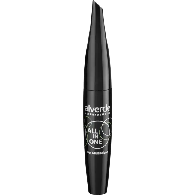 alverde NATURKOSMETIK Mascara All In One 010 Zwart 12 ml