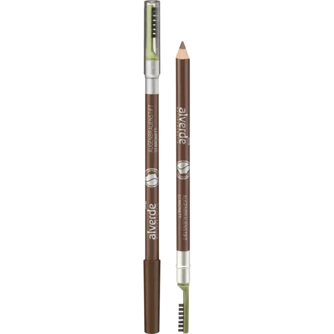 alverde NATURKOSMETIK Wenkbrauwpotlood 02 Bruin 1.1 g