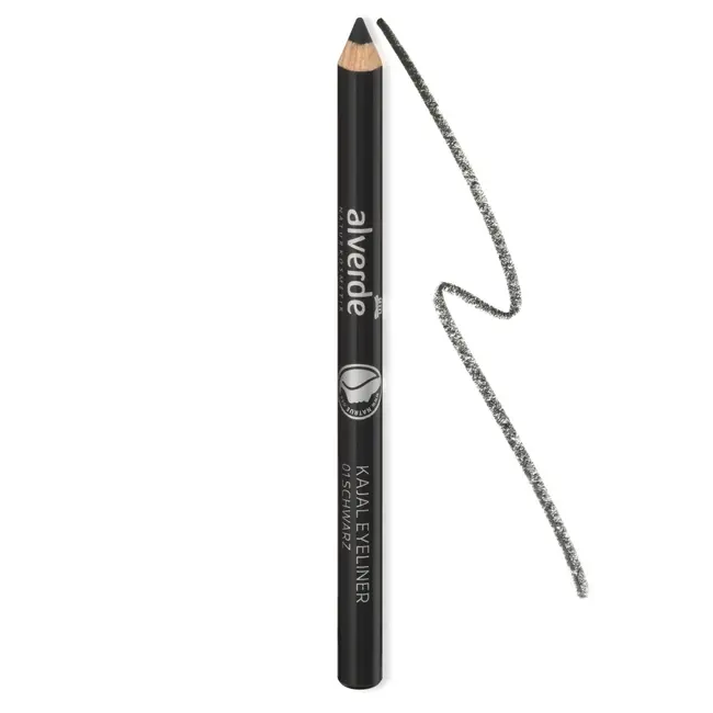 alverde NATURKOSMETIK Kajal 01 Zwart 1.1 g