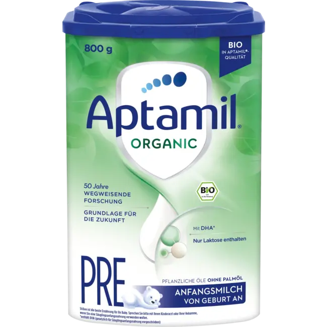 Aptamil Beginmelk Pre Organic Vanaf De Geboorte 800 g