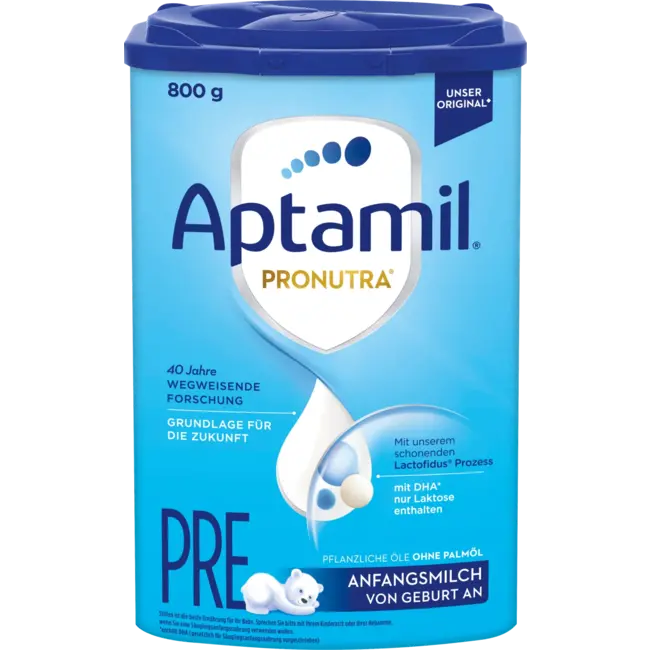 Aptamil Aanvangsmelk Pre Pronutra Vanaf De Geboorte 800 g