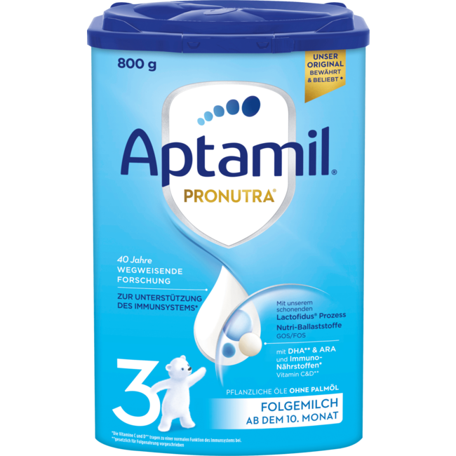 Aptamil Vervolgmelk 3 Pronutra Vanaf De 10e Maand 800 g
