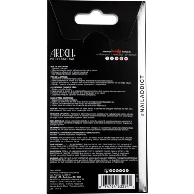 ARDELL Nagellijm Stippen Dubbelzijdig 24 St