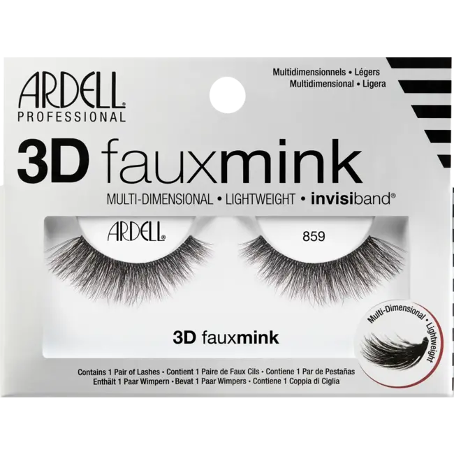 ARDELL Kunstwimpers 3D Faux Mink 859 (1 Paar) 2 St