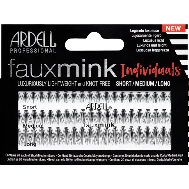 ARDELL Kunstwimperset Fauxmink Individuals Combo (20 Stuks) 60 St
