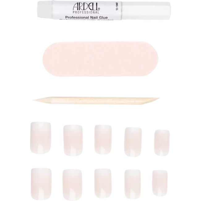 ARDELL Künstliche Nägel Nagelverslaafde Subtiel Frans 24 St