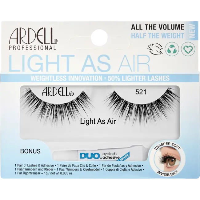 ARDELL Kunstwimpers 521 Light As Air (1 Paar) 1 g