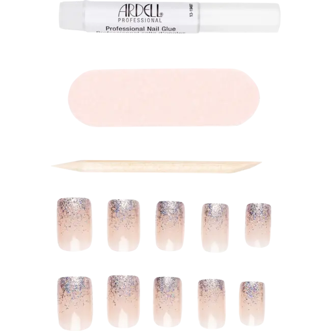ARDELL Kunstnagels Nail Addict French Glitter 24 St