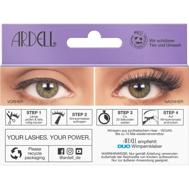 ARDELL Mega Volume 260 Kunstwimpers (1 Paar) 2 St