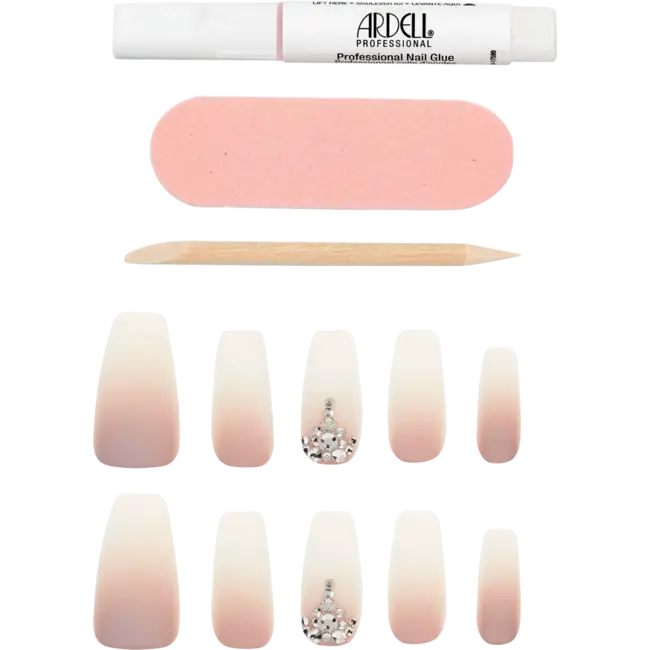 ARDELL Künstliche Nägel Nagelverslaafde Rijke Tan Ombre 24 St