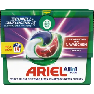 ARIEL ARIEL Kleurwasmiddel Pods 19 Wl