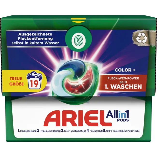 ARIEL Kleurwasmiddel Pods 19 Wl