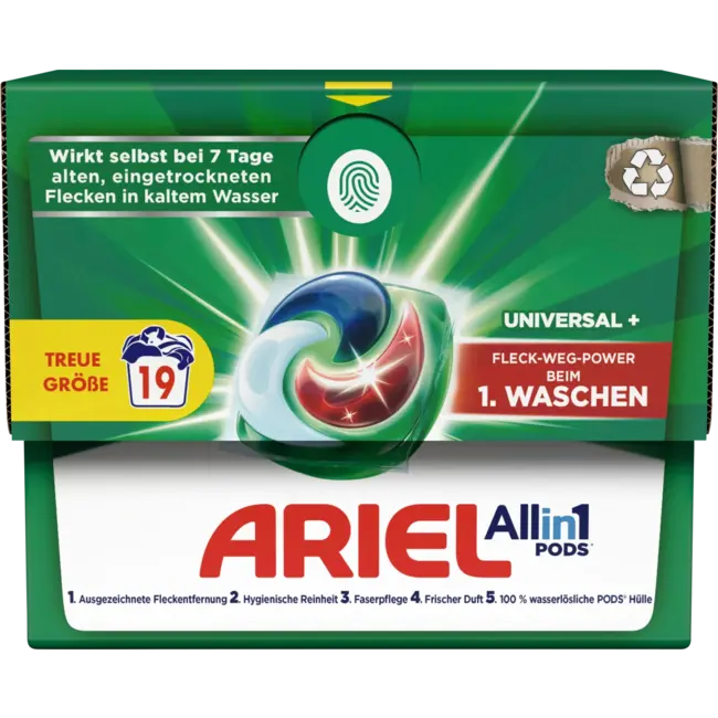 ARIEL Wasmiddel Pods 19 Wl