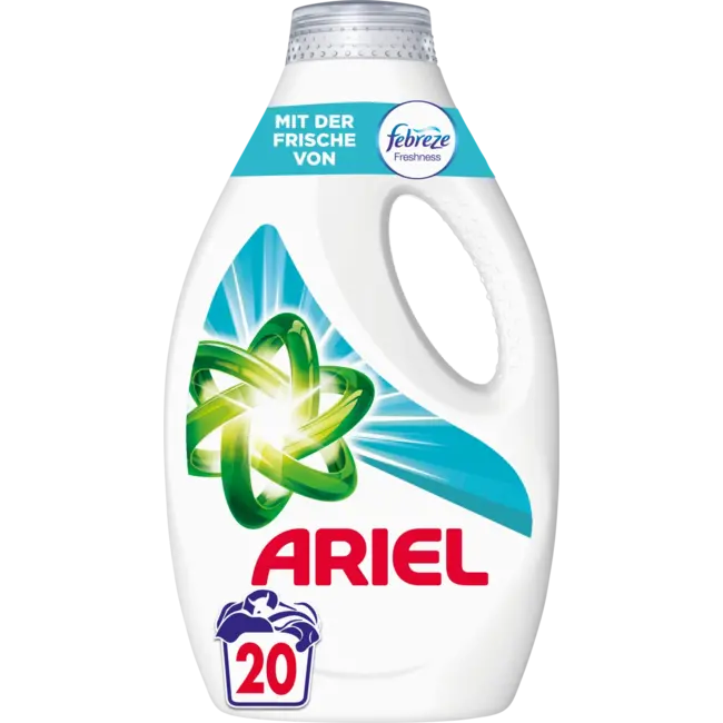 ARIEL Volwasmiddel Vloeibaar Febreze 20 Wl