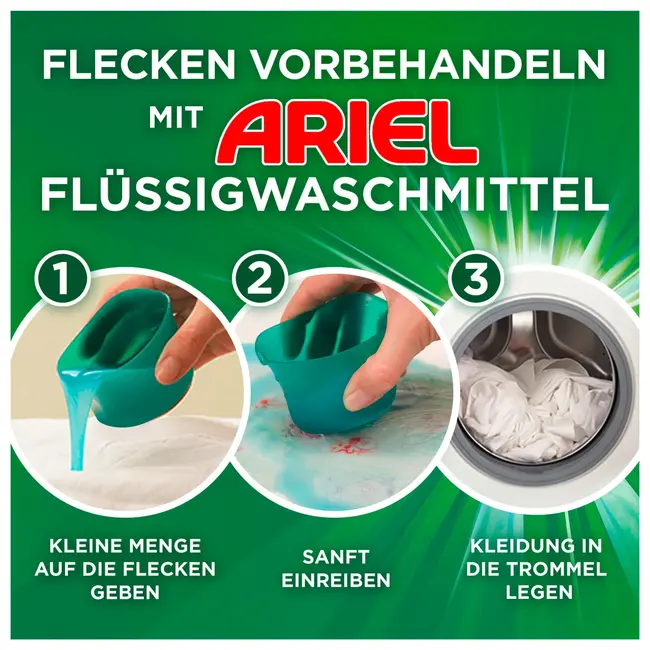 ARIEL Volwasmiddel Vloeibaar 50WL 2.75 l