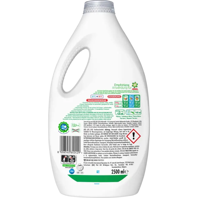 ARIEL Volwasmiddel Vloeibaar 50WL 2.75 l