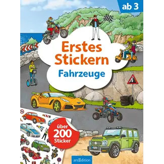 Ars Edition Ars Edition Eerste Sticker Voertuigen