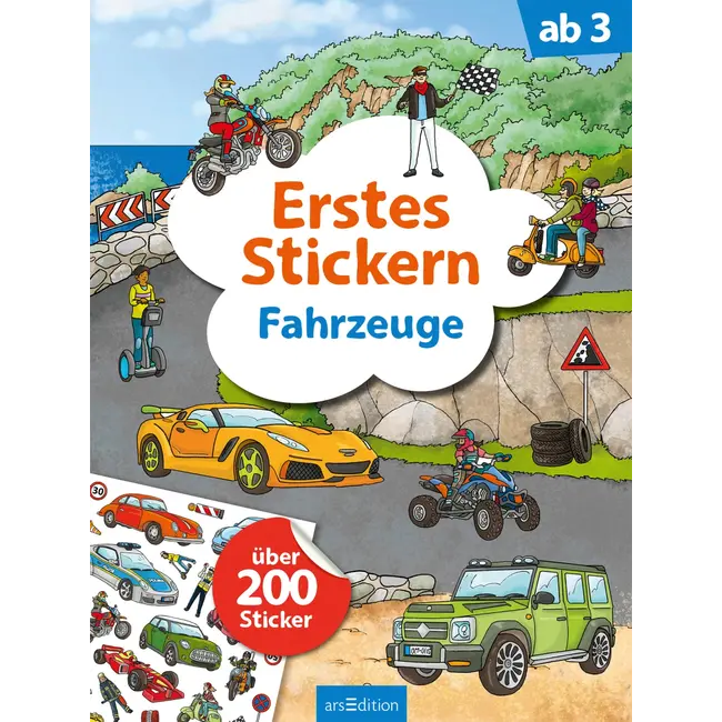 Ars Edition Eerste Sticker Voertuigen 1 St