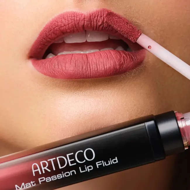 ARTDECO Lippenstift Mat Passion Fluid 51 Burnt Rose 3 ml