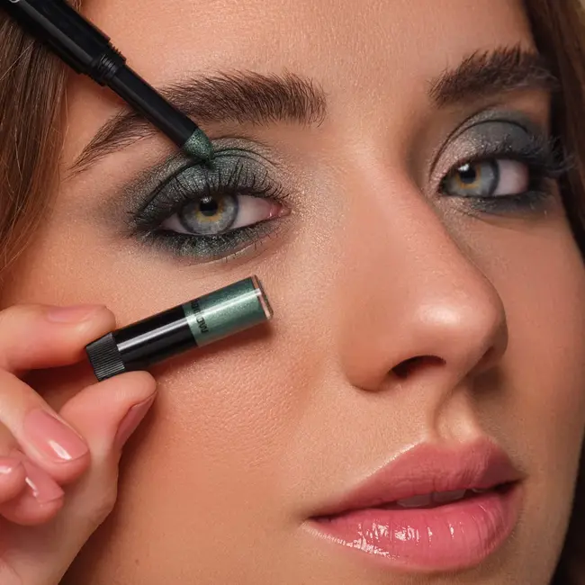 ARTDECO Poederoogschaduwpatronen Voor Eye Designer Applicator 49 Shiny Moss Green 3 g